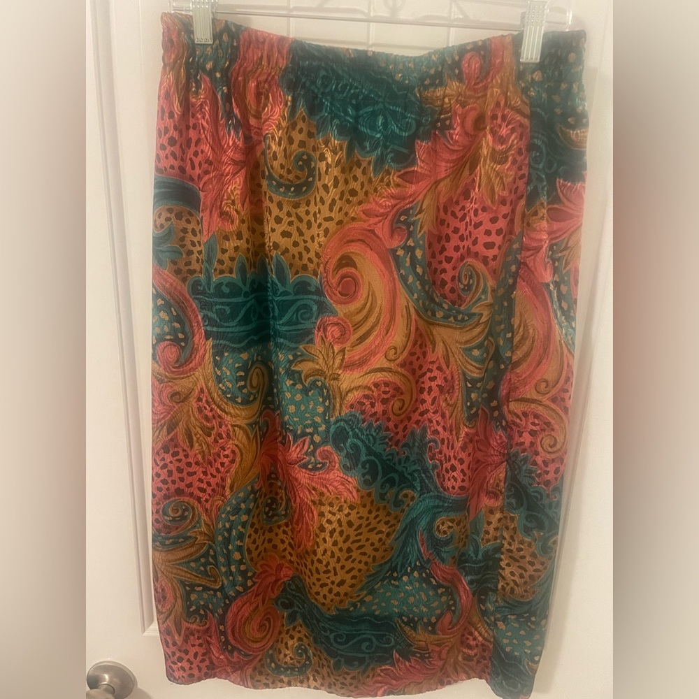 Vintage Floral Skirt